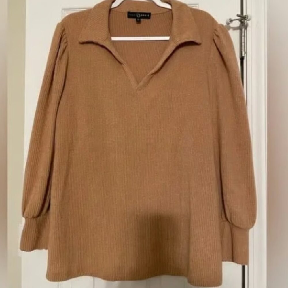 Fred David Soft Cozy Bishop Sleeve Shirt Size 1X